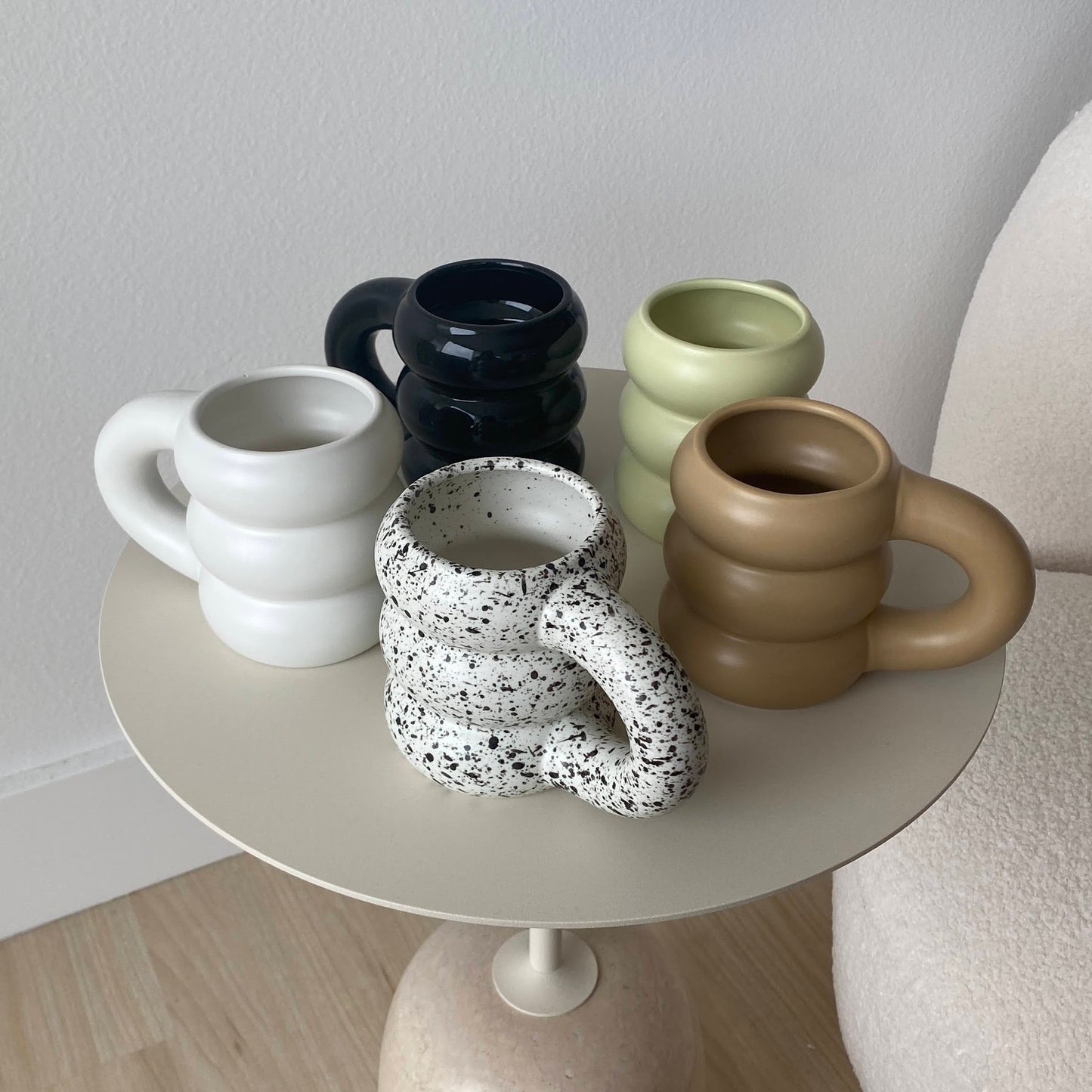 【ALL 5 COLORS SET】Chubby Cloud Mugs