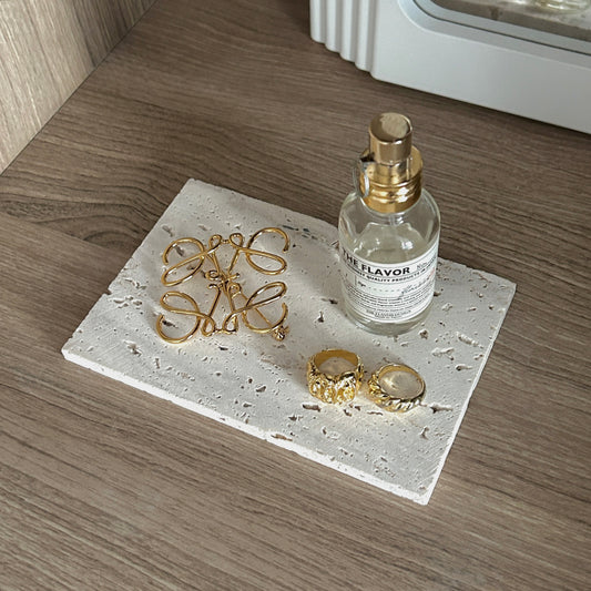 Natural Stone Accessory Tray