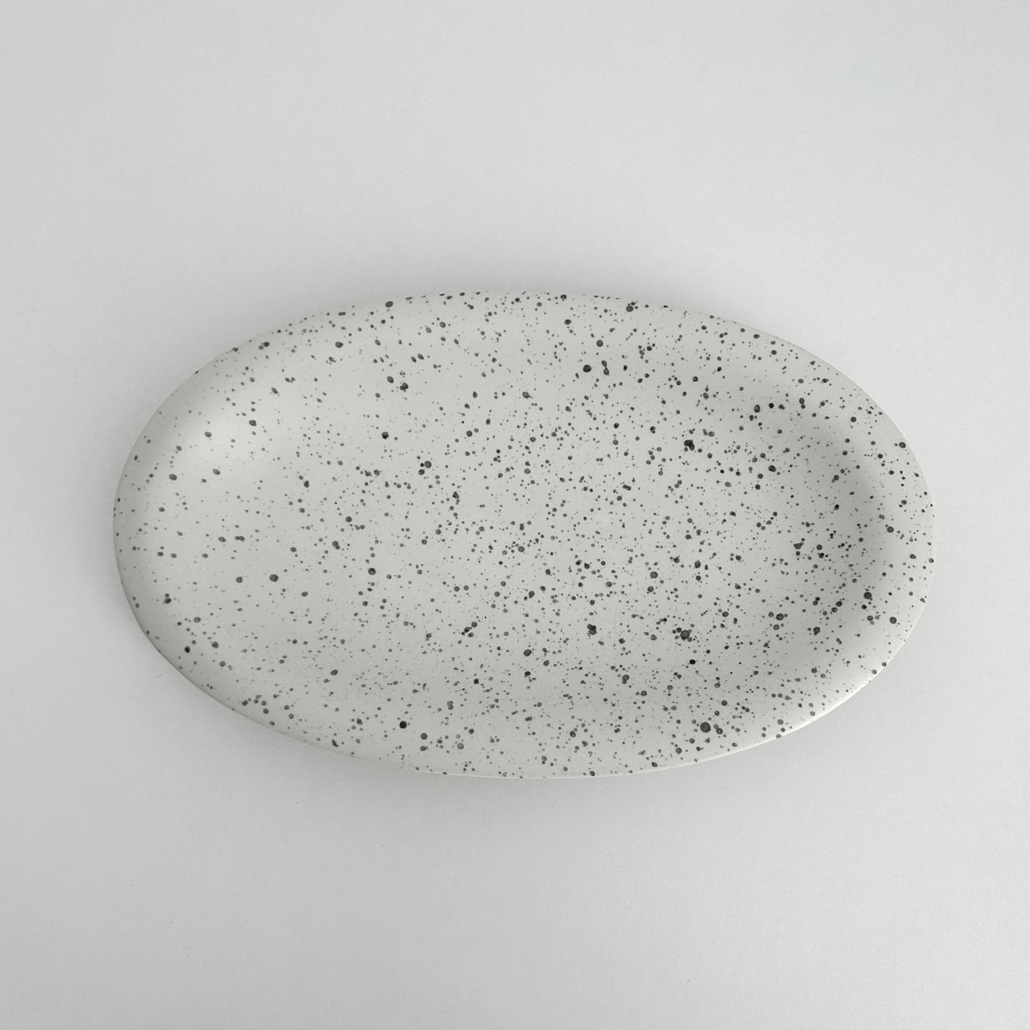 Speckle Oval Tray