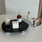 Abstract Accessory Tray (Silver/Black)