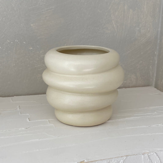 Swirl Irregular Ceramic Vase