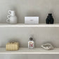 Wavy Ceramic Vase (White/Speckle)